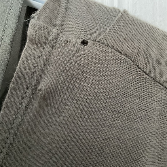 *Flawed* IKKS Pure Edition Sage Asymmetrical Flowing Top - Picture 11 of 14